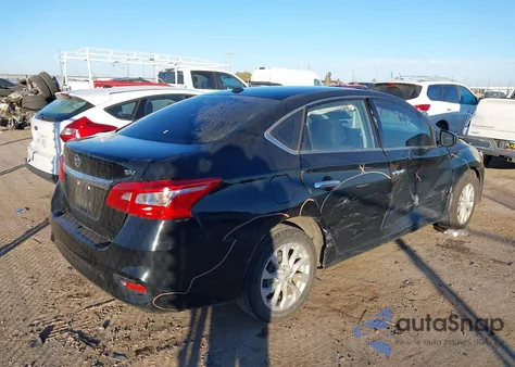 2019 Nissan Sentra Sv z USA, uszkodzony, nr VIN 3N1AB7AP9KY229646